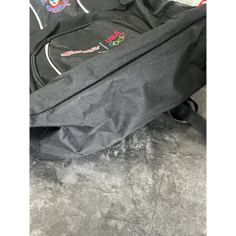 Kelloggs Backpack Black Team USA Olympics Tony The Tiger Laptop Compartment